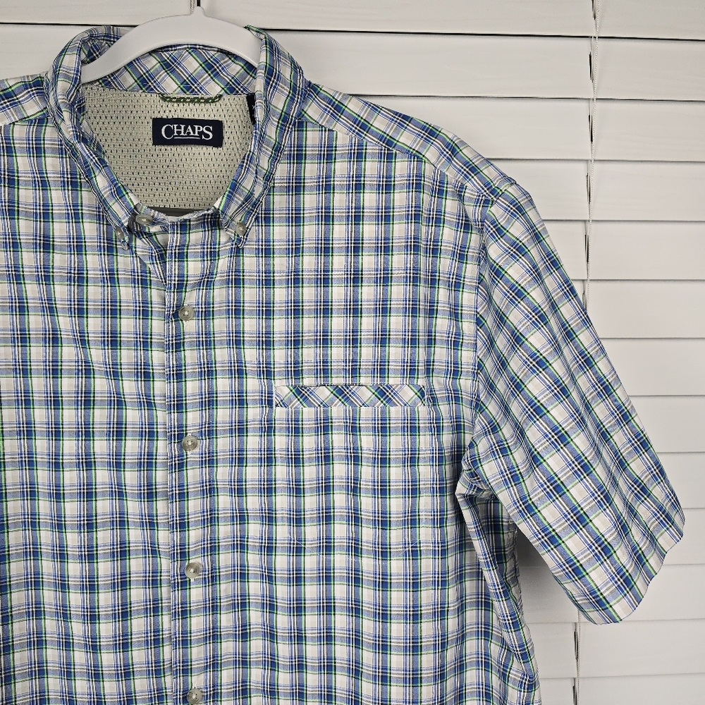 Chaps Plaid Button-Down Shirt